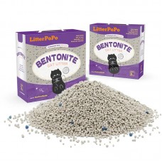Clumping Cat Litter, Premium Bentonite Cat Litter Sodium-Based, Dust-Free, Strong Durability, Odor Control, Natural Mineral Formula Cat Litter - 15 lb. Box Clumping Cat Litter, Premium Bentonite Cat Litter Sodium-Based, Dust-Free, Strong Durability, Odor Control, Natural Mineral Formula Cat Litter - 15 lb. Box